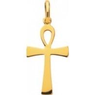 Pendentif Croix Egyptienne (Plaqué Or)