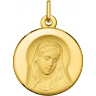 Médaille Virgo Amabilis (Or Jaune 9k)