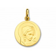 Médaille Douce Vierge (Or Jaune)