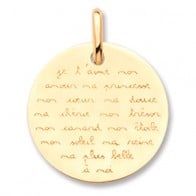 Médaille Ma Déclaration (Or Jaune)