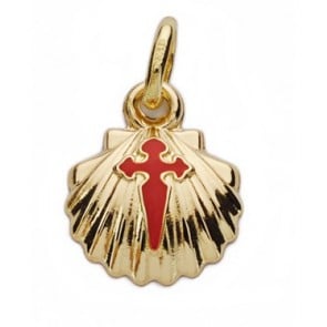 Pendentif Coquillage Saint Jacques (Or Jaune) 