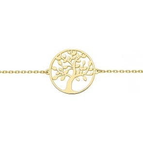 Bracelet Arbre de Vie (Or Jaune) 