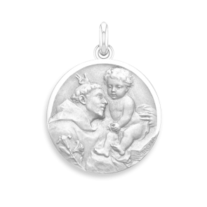 Médaille Saint Antoine de Padoue  - medaillle bapteme Becker