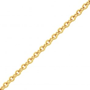  Chaine forçat rond Or 9 carats