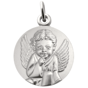 Médaille Ange à la bougie (argent)