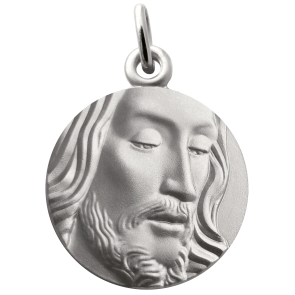 Médaille visage du Christ (argent)