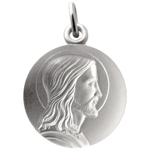 Médaille Le Christ profil droit (Argent)