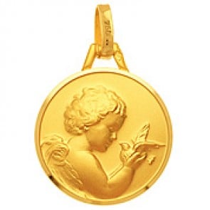 Médaille Ange et Colombe