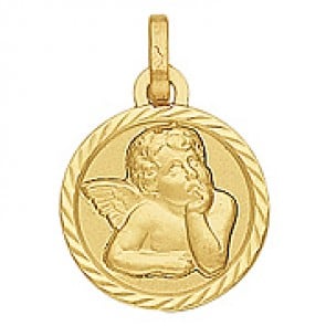 Médaille Ange (Or Jaune)