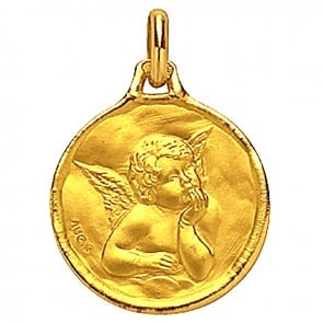 Médaille Ange Augis (Or Jaune)