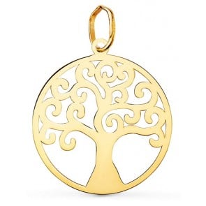 Médaille Grand Arbre de Vie (Or Jaune)