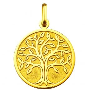 Médaille arbre de vie (Or Jaune)