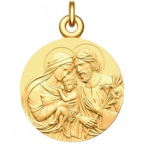 Médaille La Sainte Famille EXC. (Or Jaune)