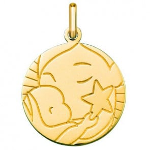 Médaille l'Enfant à l'étoile (Or Jaune 9K)