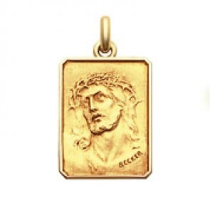 Médaille Christ Ecce Homo  - medaillle bapteme Becker