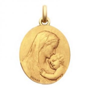 Médaille de la Maternité  - medaillle bapteme Becker