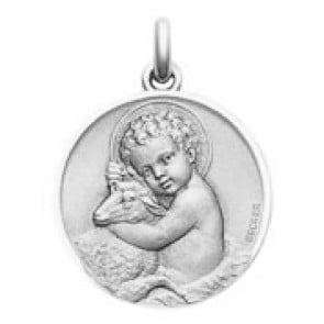 Médaille Enfant Jésus (argent)
