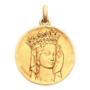 Médaille Notre Dame de Paris  - medaillle bapteme Becker