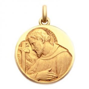 Médaille Saint Antoine  - medaillle bapteme Becker