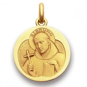 Médaille Saint Bruno  - medaillle bapteme Becker