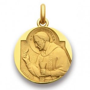 Médaille Saint Charles  - medaillle bapteme Becker
