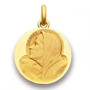 Médaille Saint Daniel  - medaillle bapteme Becker