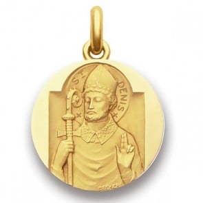 Médaille Saint Denis  - medaillle bapteme Becker