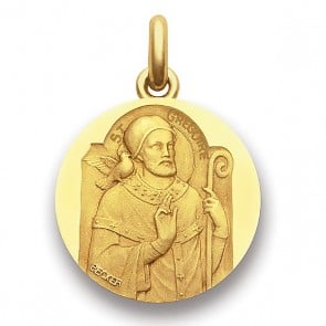 Médaille Saint Grégoire  - medaillle bapteme Becker
