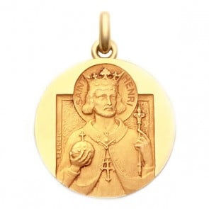 Médaille Saint Henri  - medaillle bapteme Becker
