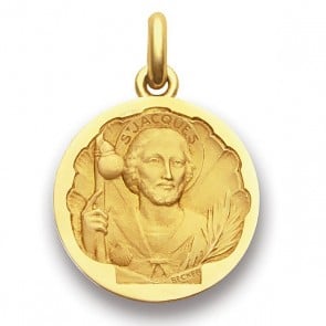 Médaille Saint Jacques  - medaillle bapteme Becker