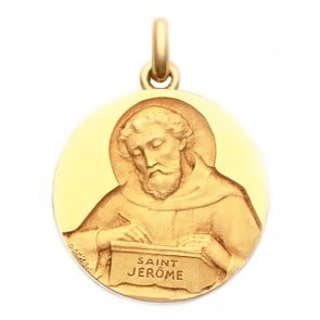 Médaille Saint Jérôme  - medaillle bapteme Becker