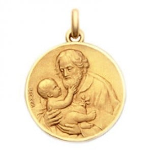 Médaille Saint Joseph  - medaillle bapteme Becker