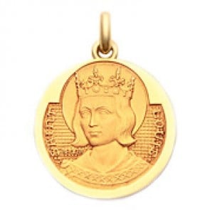 Médaille Saint Louis  - medaillle bapteme Becker