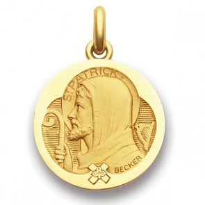 Médaille Saint Patrick  - medaillle bapteme Becker