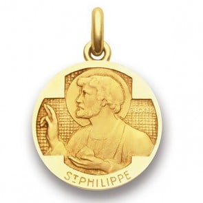 Médaille Saint Philippe  - medaillle bapteme Becker
