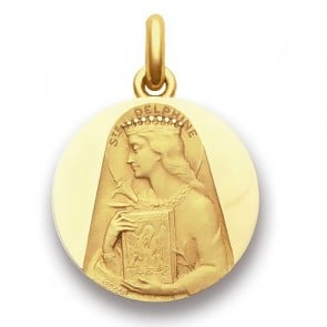 Médaille Sainte Delphine  - medaillle bapteme Becker