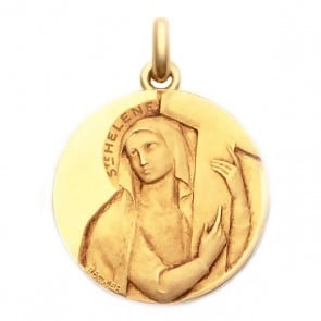 Médaille Sainte Hélène  - medaillle bapteme Becker