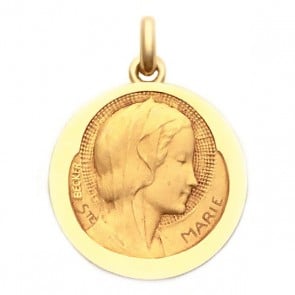 Médaille Sainte Marie  - medaillle bapteme Becker