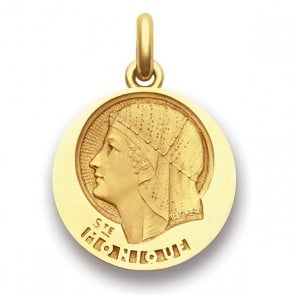 Médaille Sainte Monique  - medaillle bapteme Becker