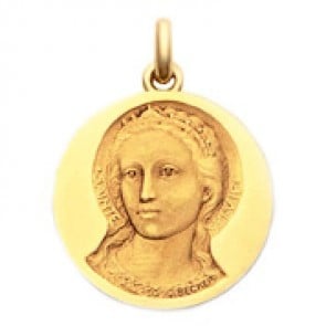 Médaille Sainte Sylvie  - medaillle bapteme Becker