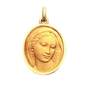 Médaille Vierge Florentine  - medaillle bapteme Becker