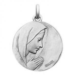 Médaille Becker Vierge en prière (Argent)