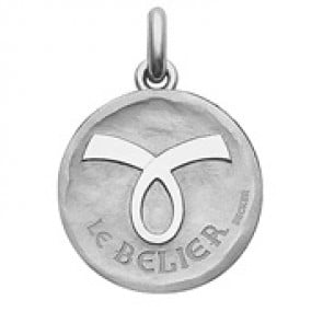 Médaille stylisée Zodiaque Bélier BECKER ( argent)