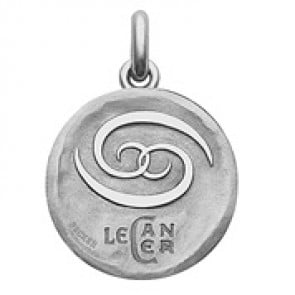 Médaille stylisée Zodiaque Cancer BECKER ( argent)