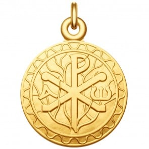 Médaille symbole Chrisme - Monogramme du Christ