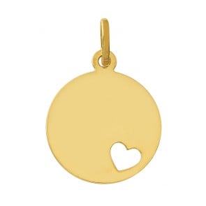 Médaille Coeur Ajouré (Or jaune 9k)