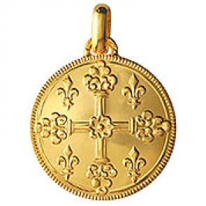 Médaille Croix de Saint Louis (Or Jaune)