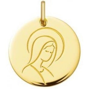 Médaille de la Vierge (Or Jaune)