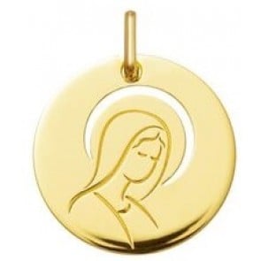 Médaille de la Vierge ajourée