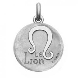 Médaille stylisée Zodiaque Lion BECKER ( argent)